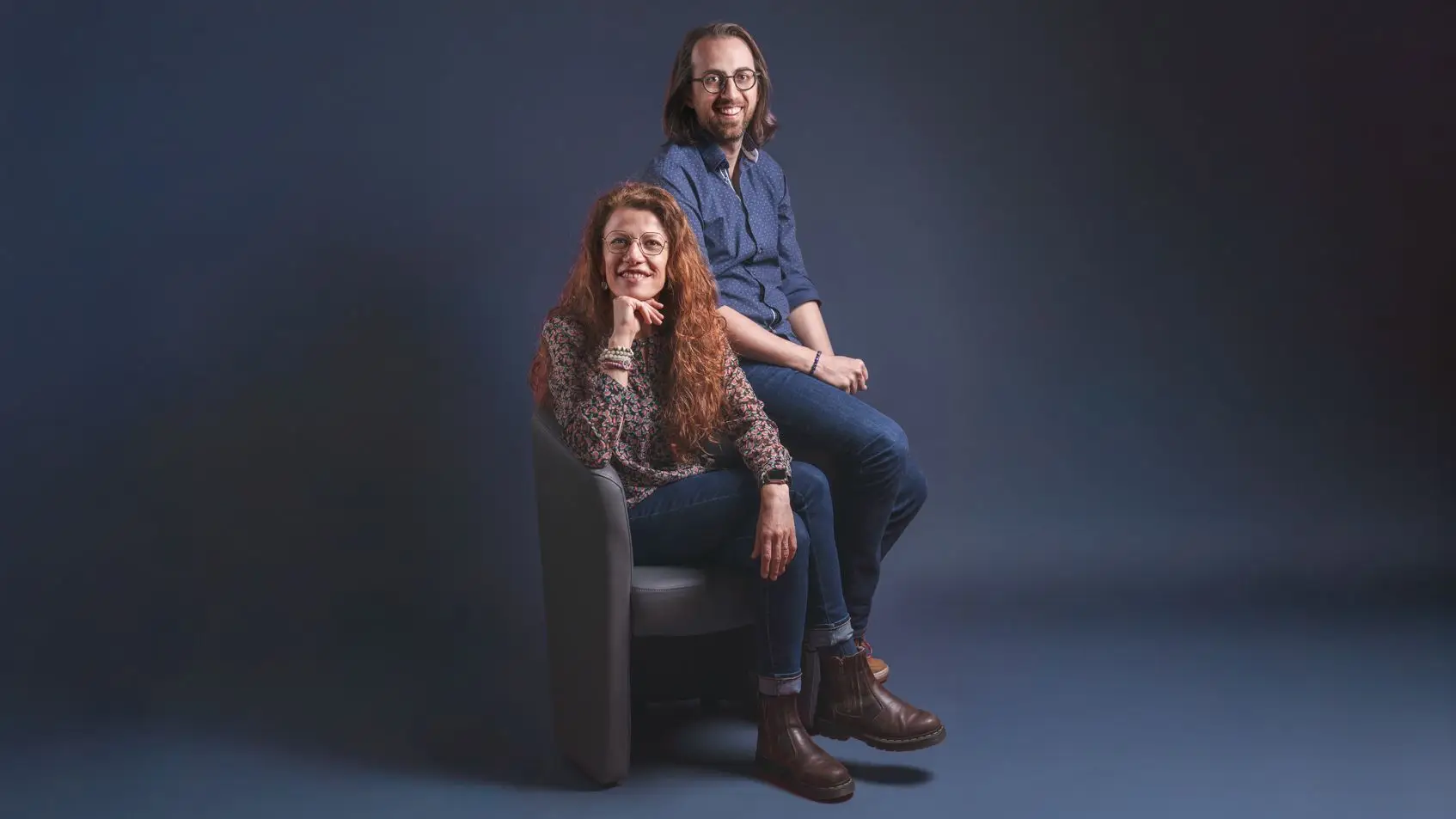 Portraits corporate en studio pour une équipe d'entreprise