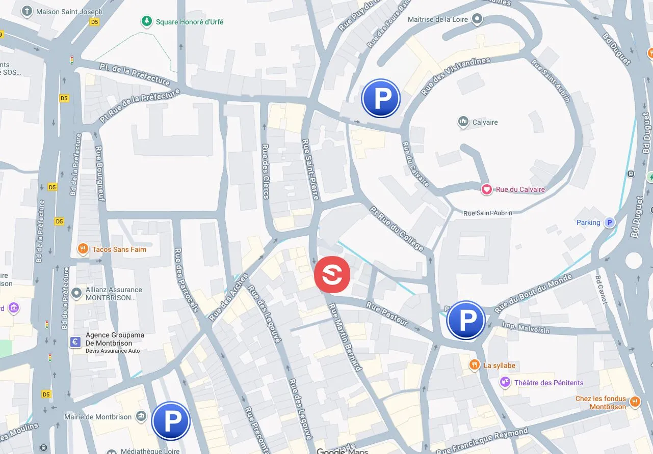 Plan de stationnement