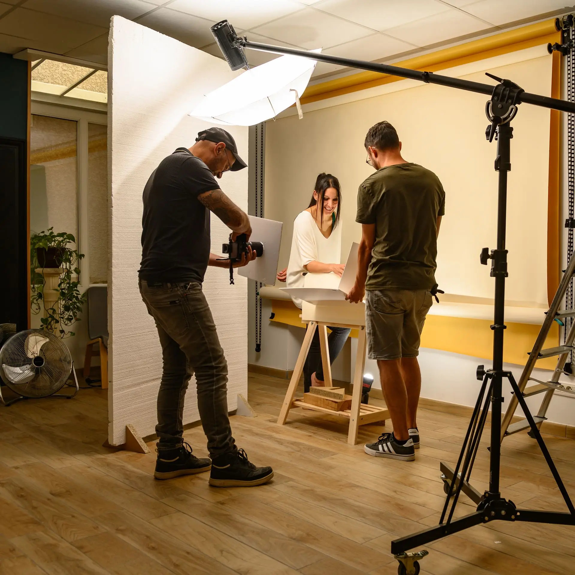 Studio photo de Montbrison prêt pour une séance